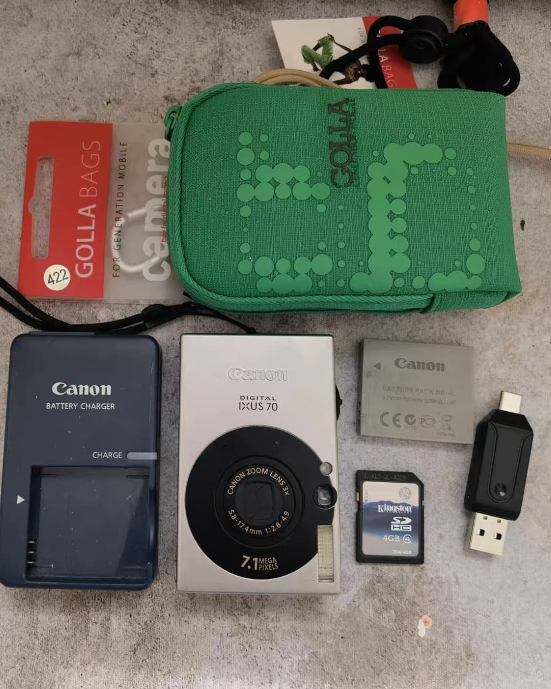 A급)캐논 익서스 70 CANON IXUS 70 빈티지 디지털카메라 디카 상품이미지6