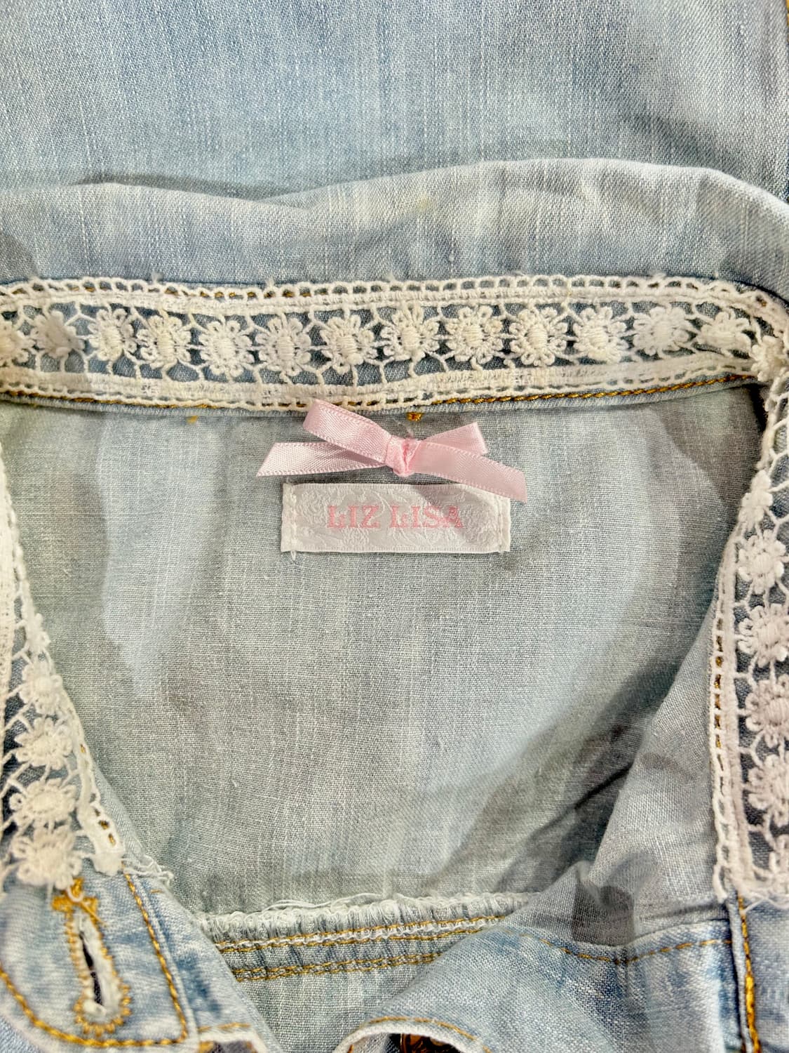 LIZ LISA denim jacket 리즈리사 데님 자켓 상품이미지4