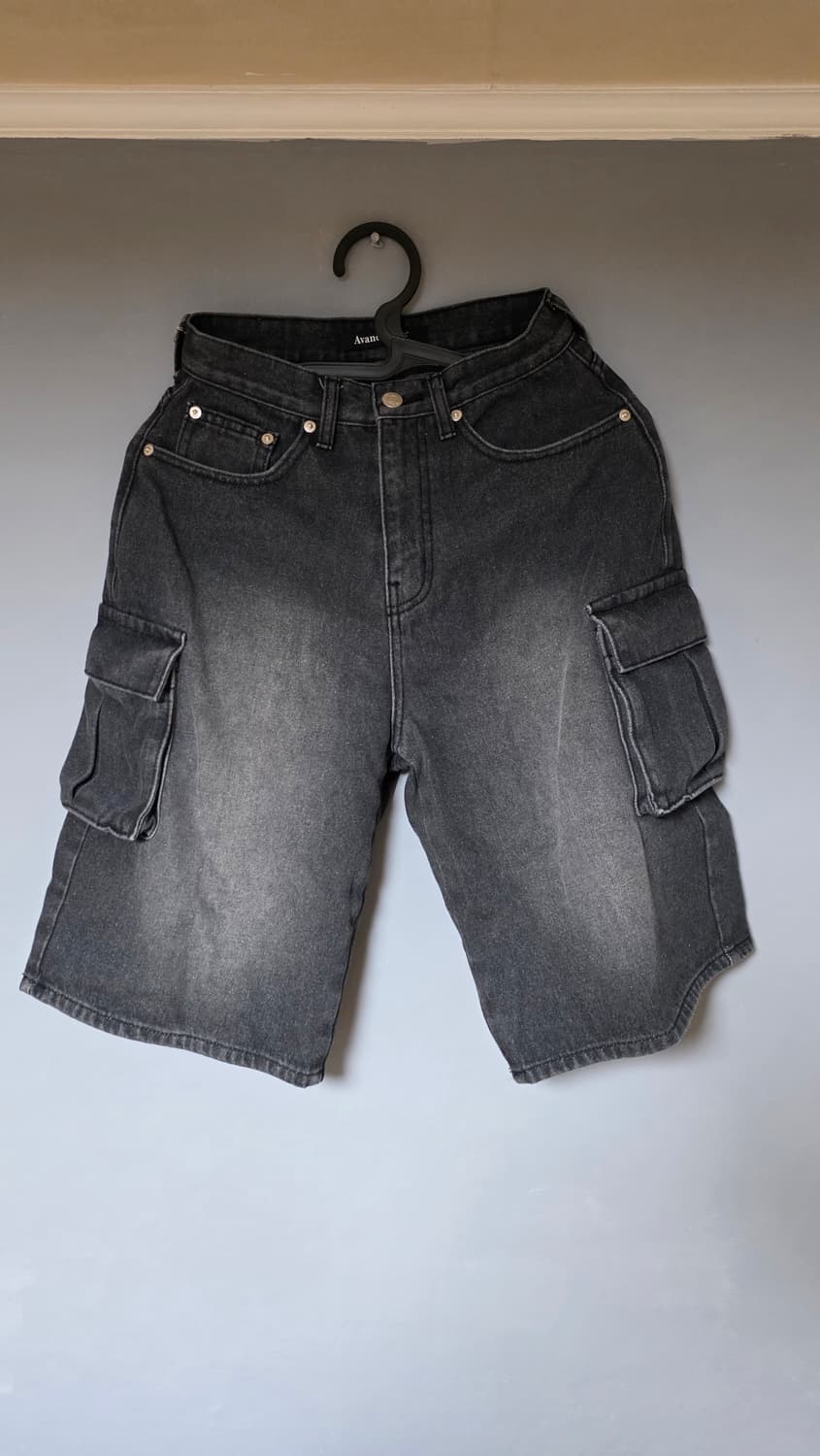 [어반드레스] 그레이 버뮤다 팬츠 상품이미지1