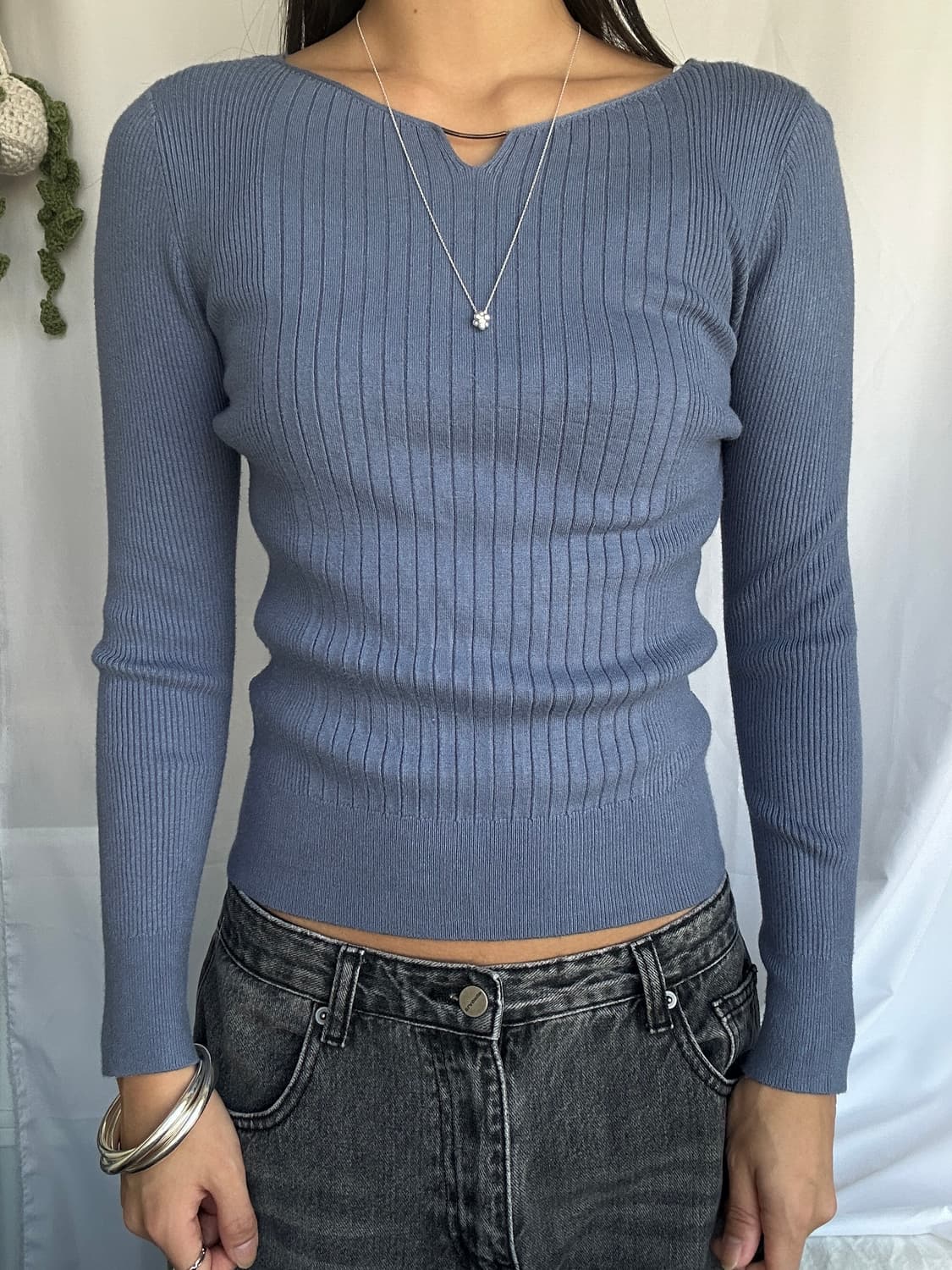 빈티지 골지 니트 상품이미지2