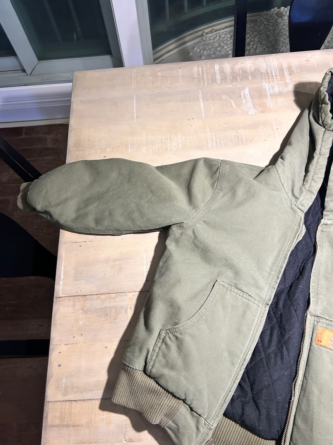 칼하트 빈티지 올리브 액티브자켓 여성용,키즈용 상품이미지2