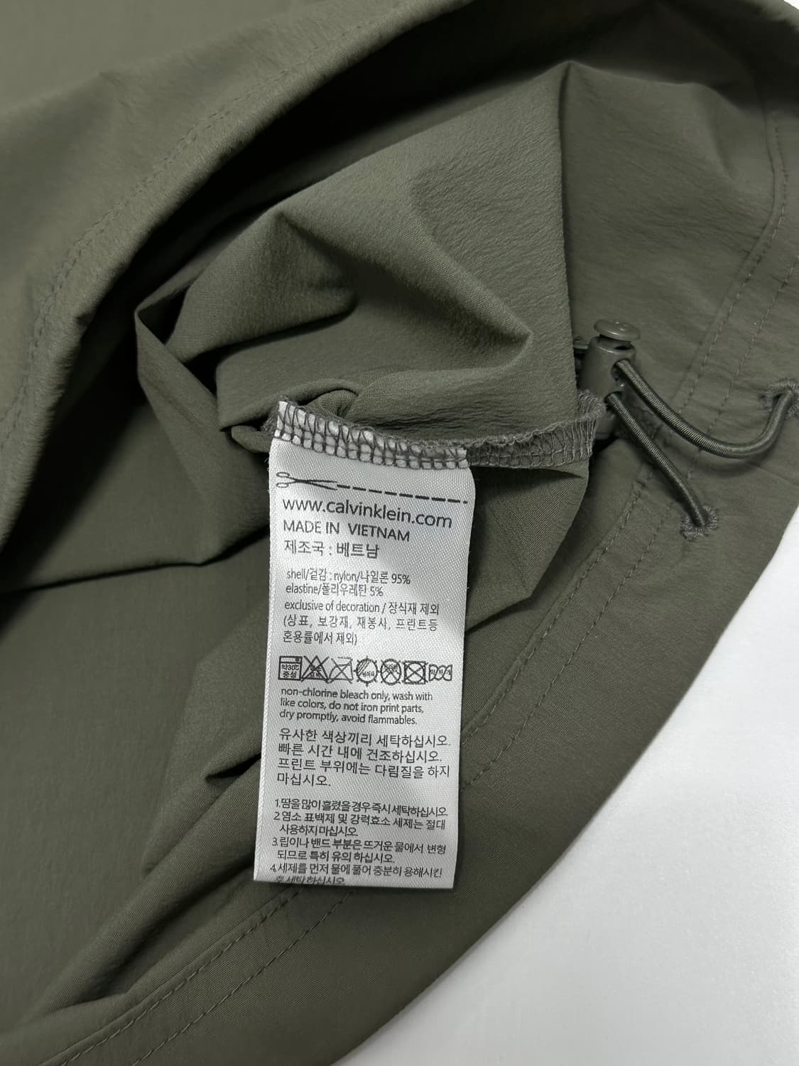 캘빈클라인 우븐 반팔티셔츠 상품이미지7