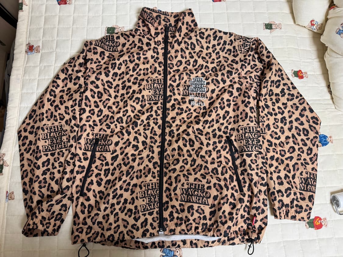 [M] 와코마리아 x 블랙아이패치 레오파드 트랙 자켓 상품이미지1