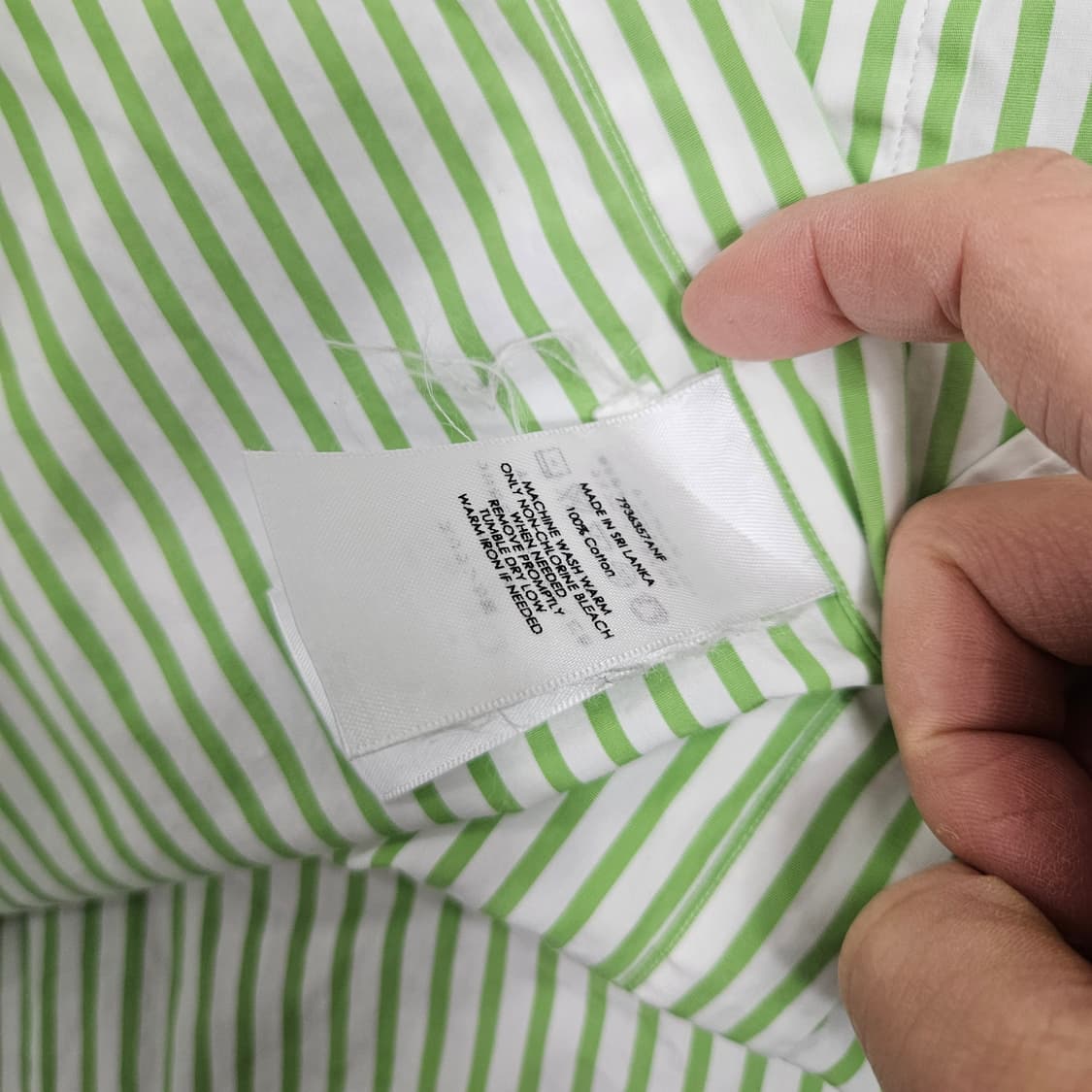 폴로 랄프 로렌 스트라이프 셔츠 M 커스텀핏 상품이미지5