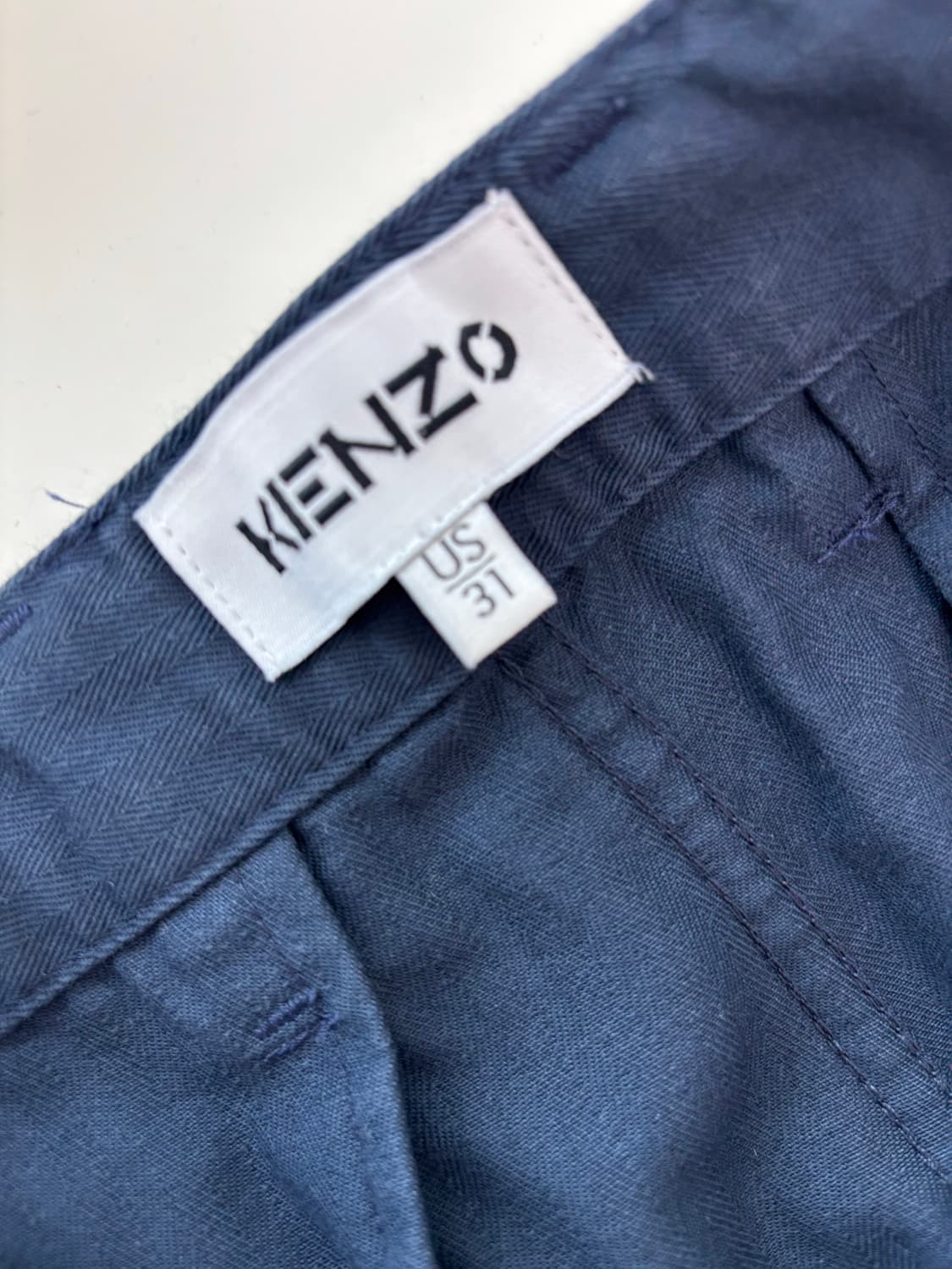 [32] 겐조 카고 팬츠 네이비 kenzo 상품이미지4