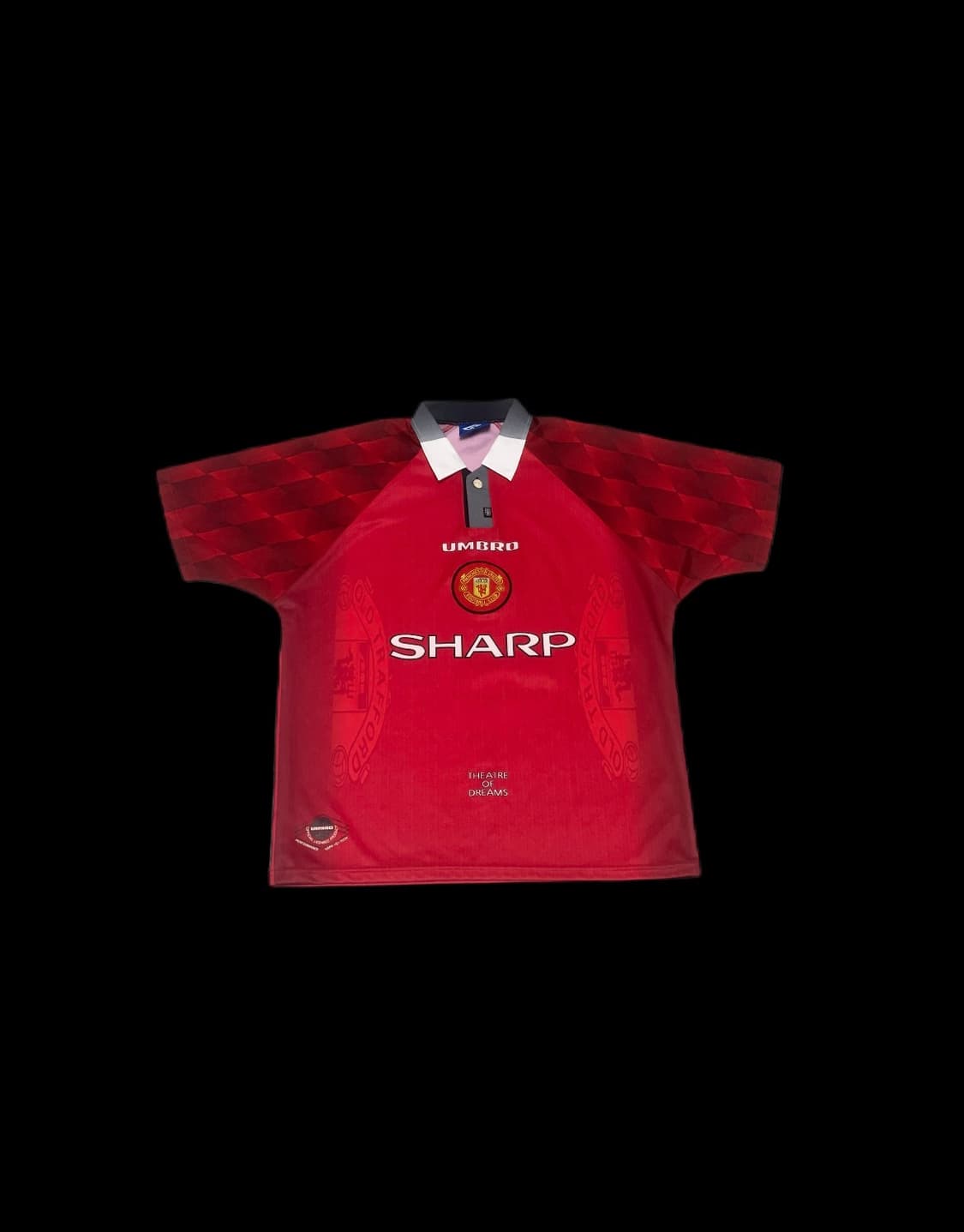 [인증가능] 96-98 맨유 칸토나 친필싸인 노마킹 홈 유니폼 판매 상품이미지3