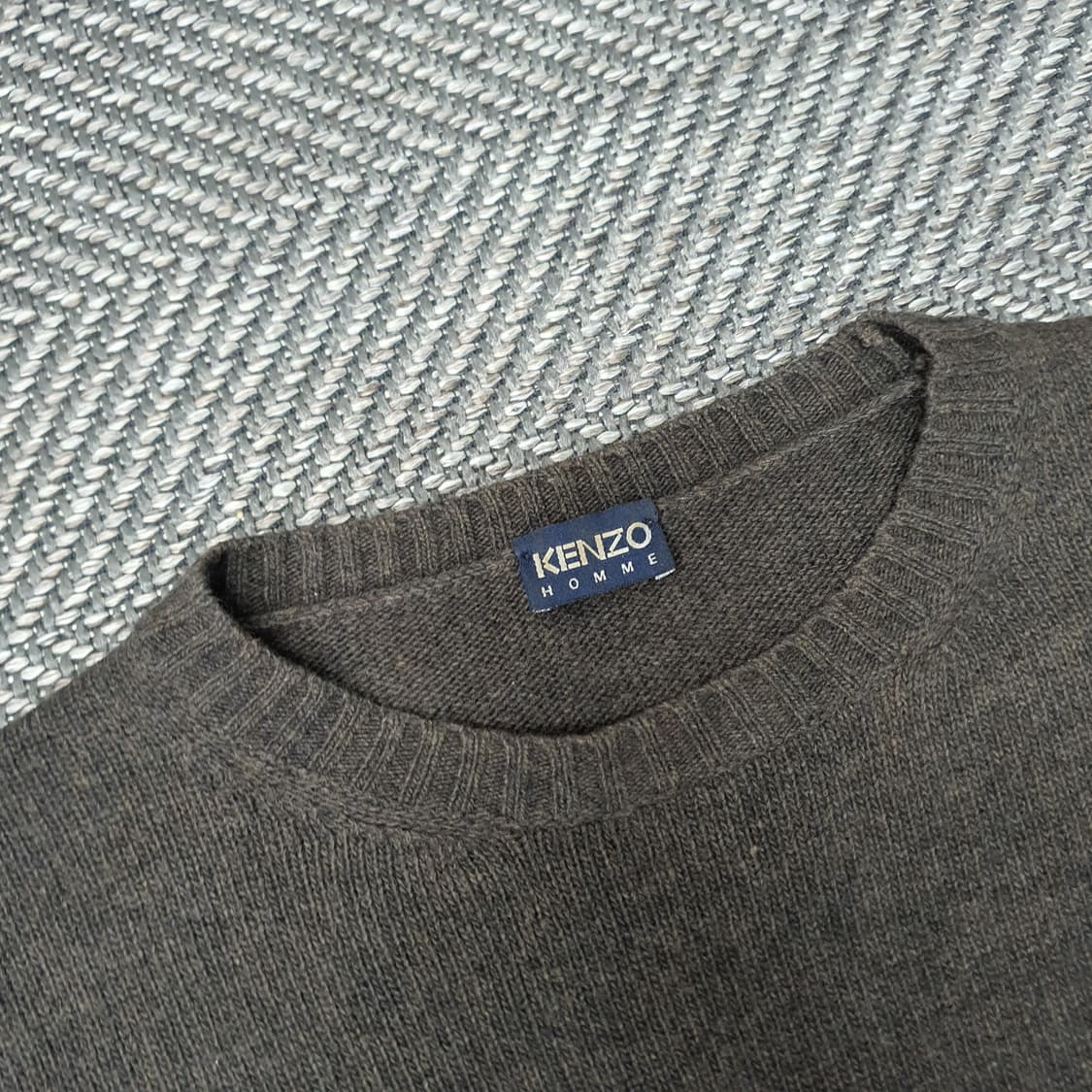 겐조 램스울100 긴소매 니트 남자105 상품이미지2