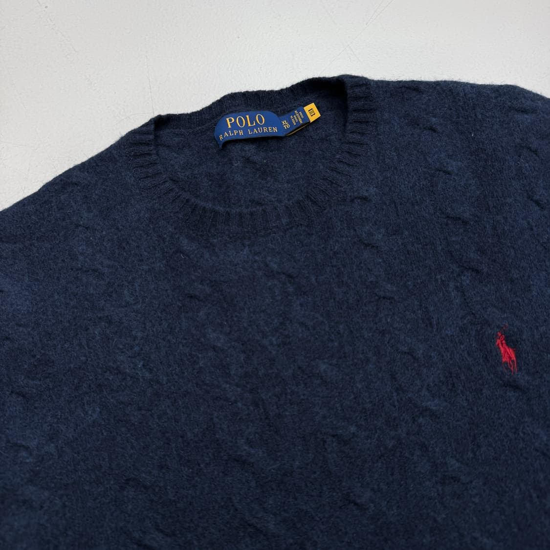 폴로 신형 포니 꽈배기 니트 상품이미지3