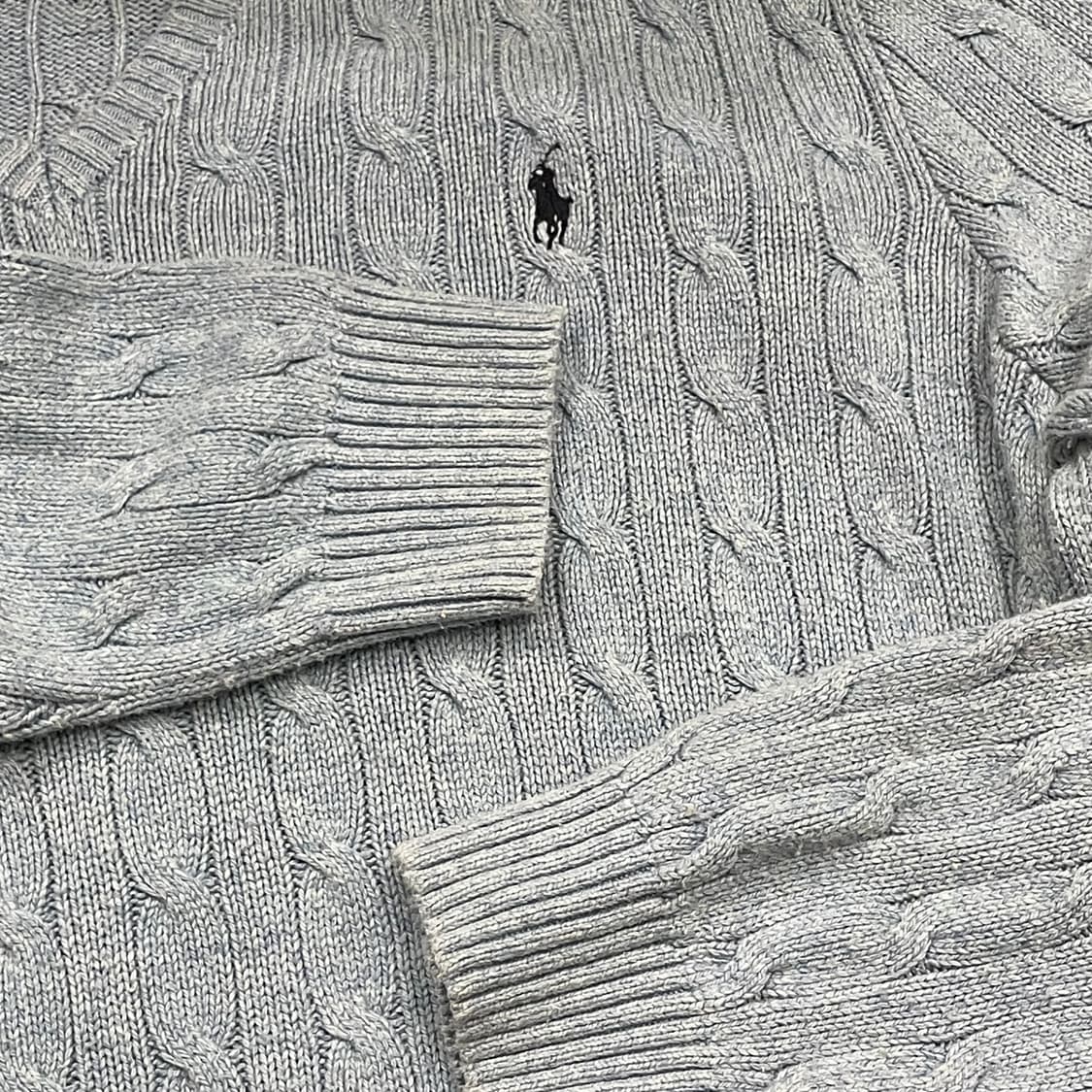 (XXL) POLO 폴로 랄프로렌 케이블 브이넥 니트 상품이미지6