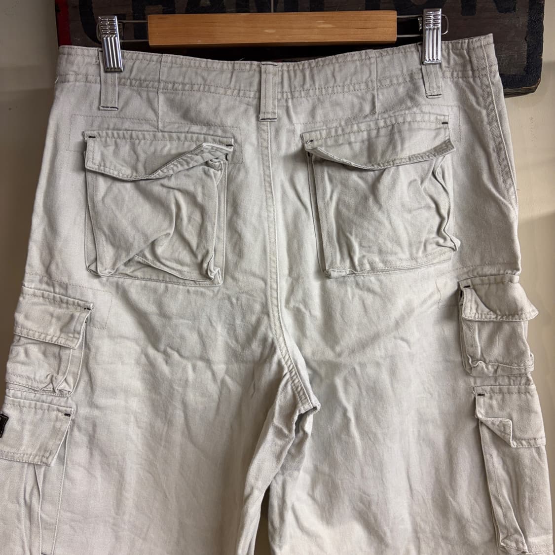 Arizona Cargo Shorts White 32 Size 26050 상품이미지7