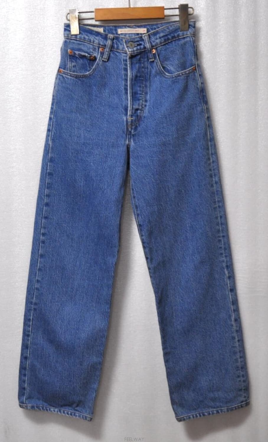 리바이스/여성립케이지스트레이트앵클진(허리23~24) 상품이미지1