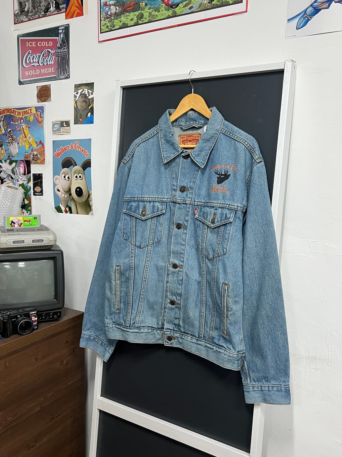 00s Levis 리바이스 70507 빈티지 데님 트러커 자켓 상품이미지1