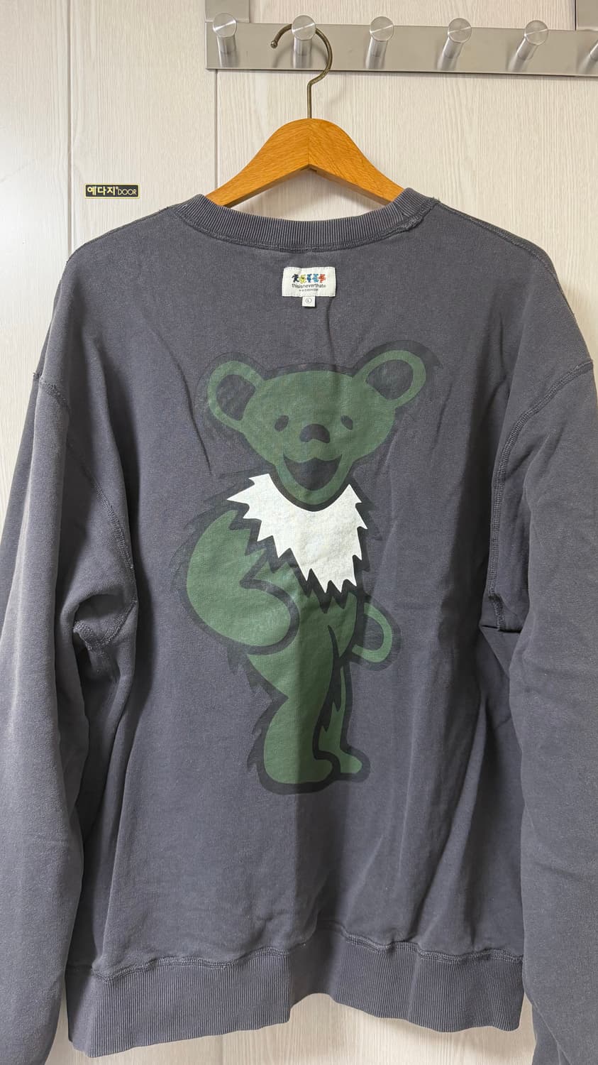 L ) 디네댓x그레이트풀데드 리버시블 맨투맨 상품이미지7