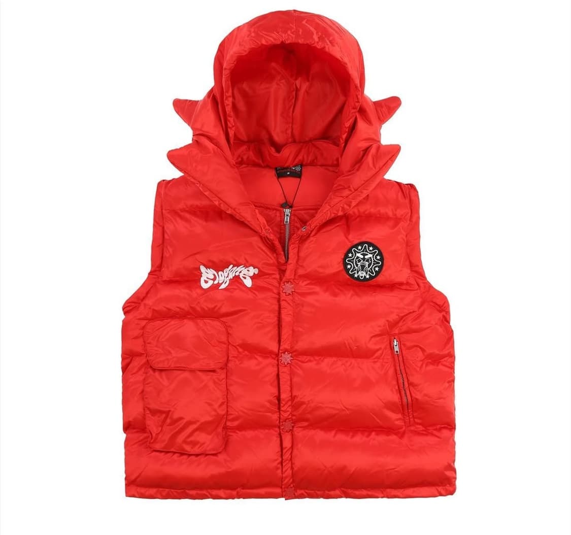 글로갱 패딩 레드 상품이미지4