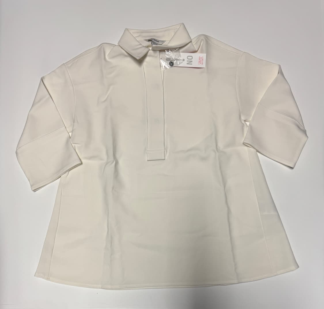 택있음! 여성 손정완 SJwani 화이트 풀오버 블라우스 M 상품이미지1