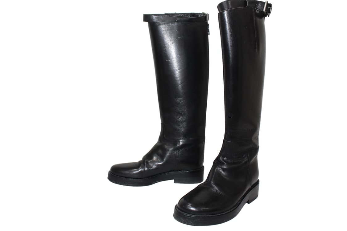 Ann Demeulemeester 앤 드뮐미스터 아카이브 레더 부츠 상품이미지1