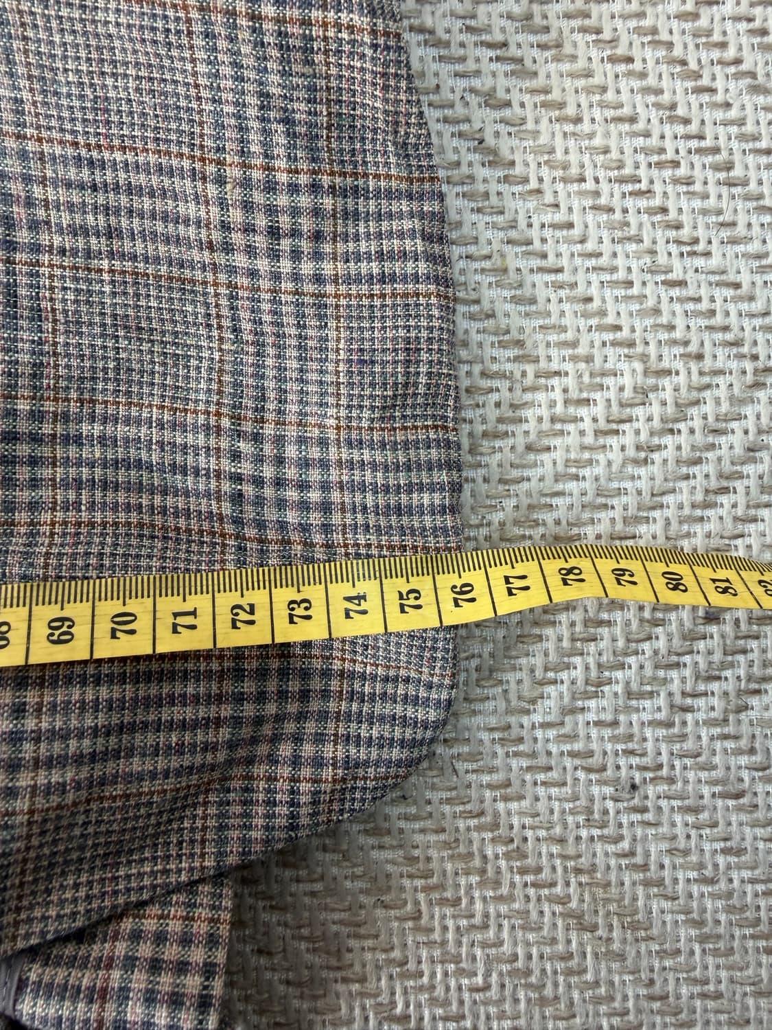 정품) TIME 타임1193 한섬 체크무늬 자켓 82 상품이미지9