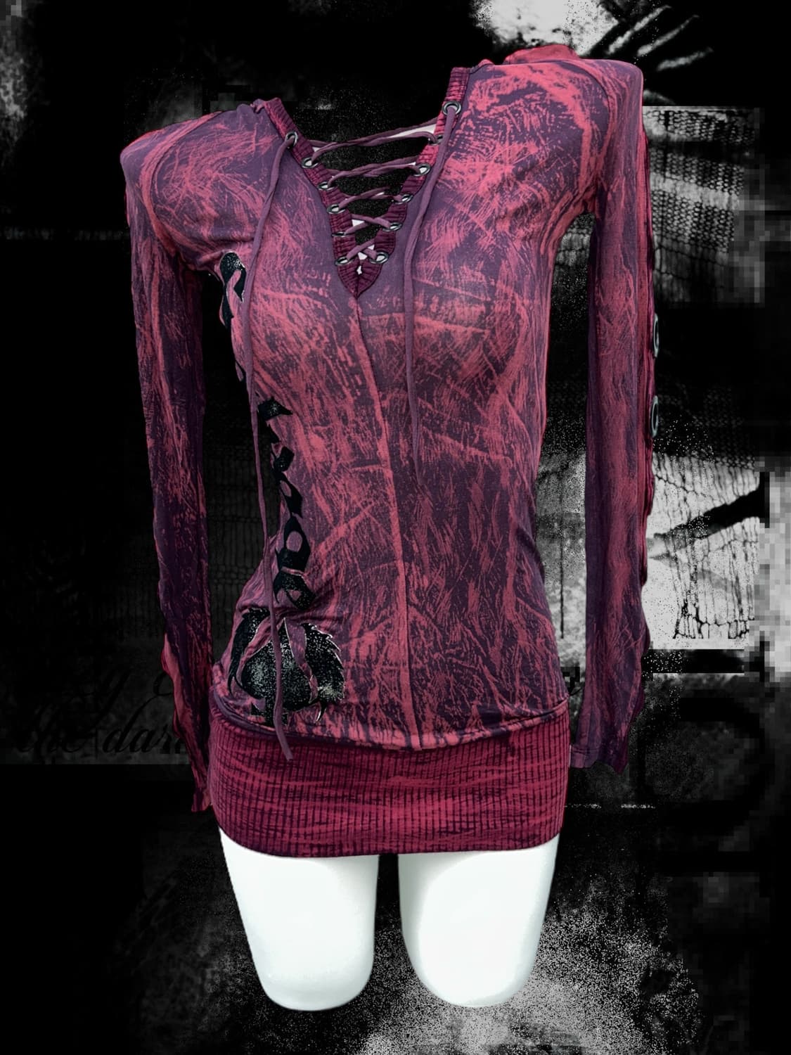 ‘SALVAGE’ Dusty hood one-piece 상품이미지5
