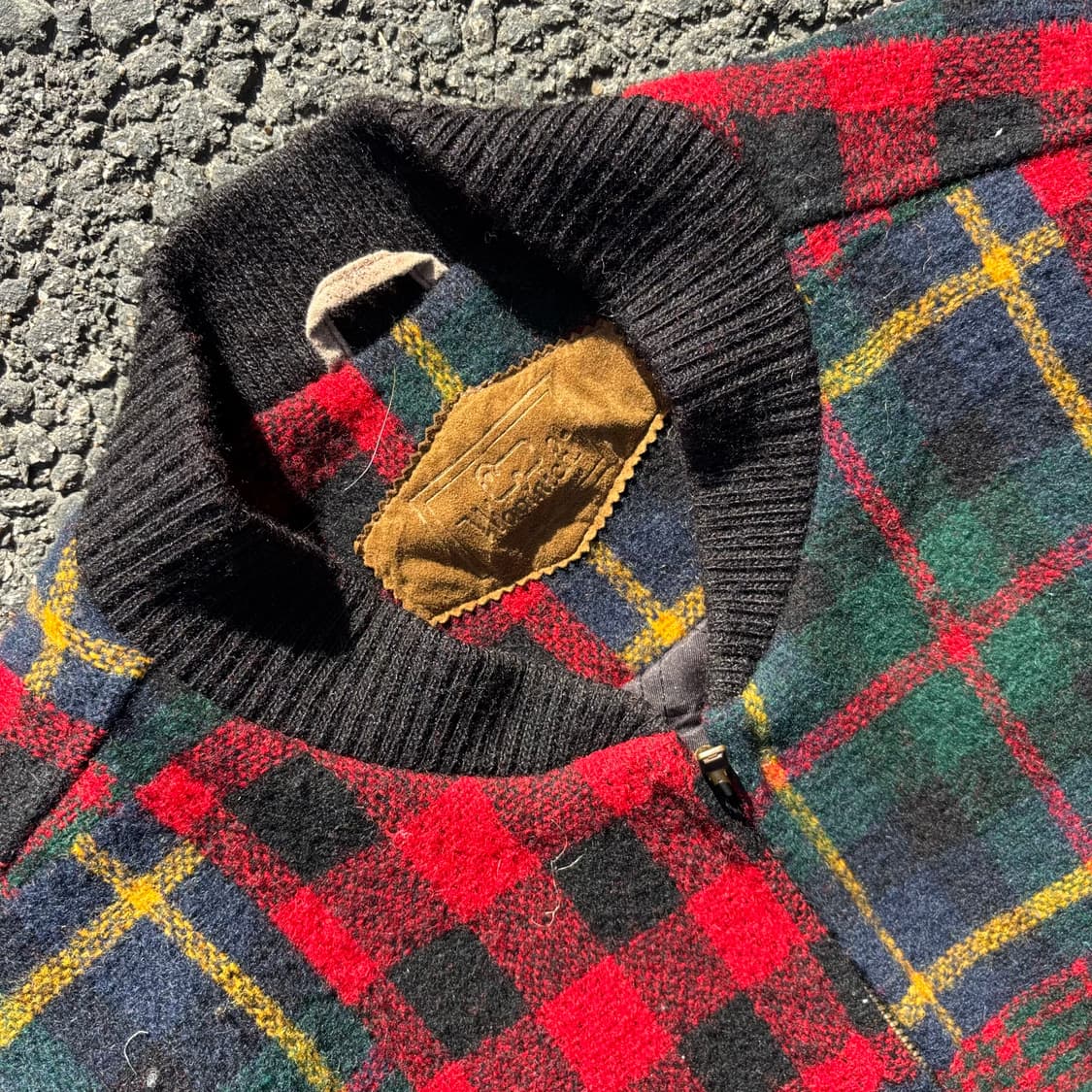 빈티지 울리치 패치워크 울 자켓 상품이미지3