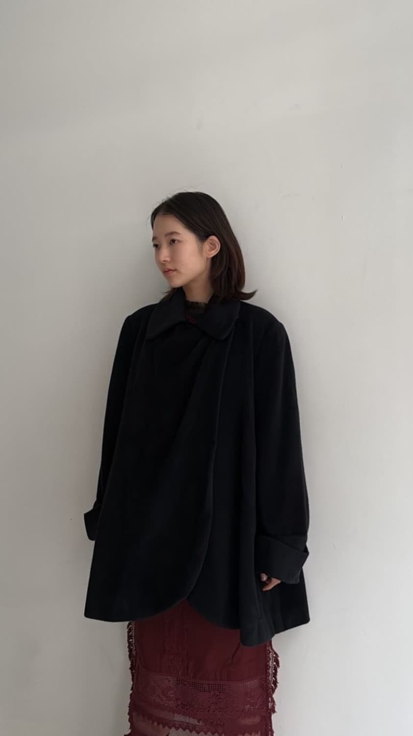 낙원 빈티지 케이프 디테일 코트 상품이미지1