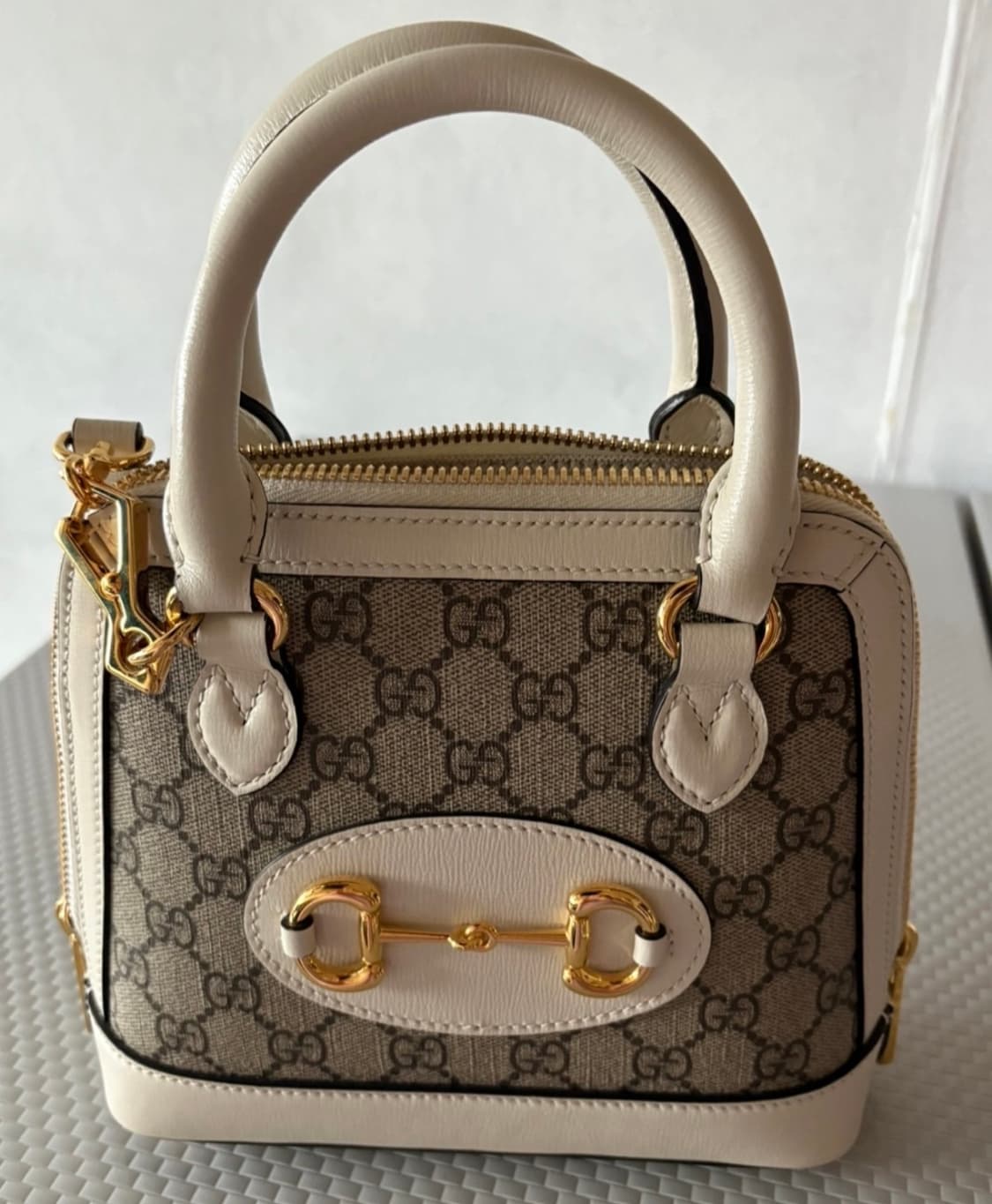 구찌 홀스빗 1955 탑핸들 미니 상품이미지1