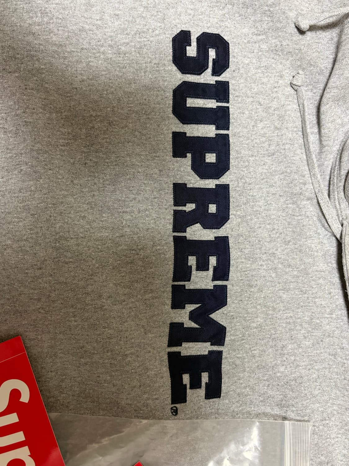 슈프림 컬리지에이트 후드 (xl) 상품이미지3