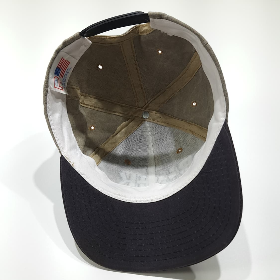 미국판 벅 피버 사슴 자수 투톤 캔버스 스냅백 볼캡 P2039 상품이미지7