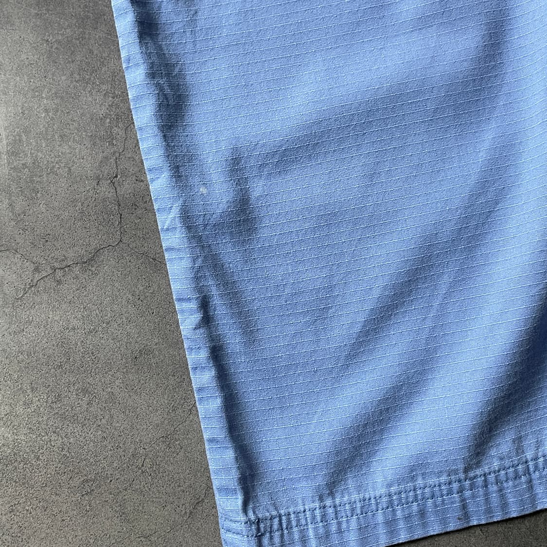 CARHARTT 칼하트 빈티지 하프밴딩 라이트블루 리프스탑 카고 팬츠 상품이미지8