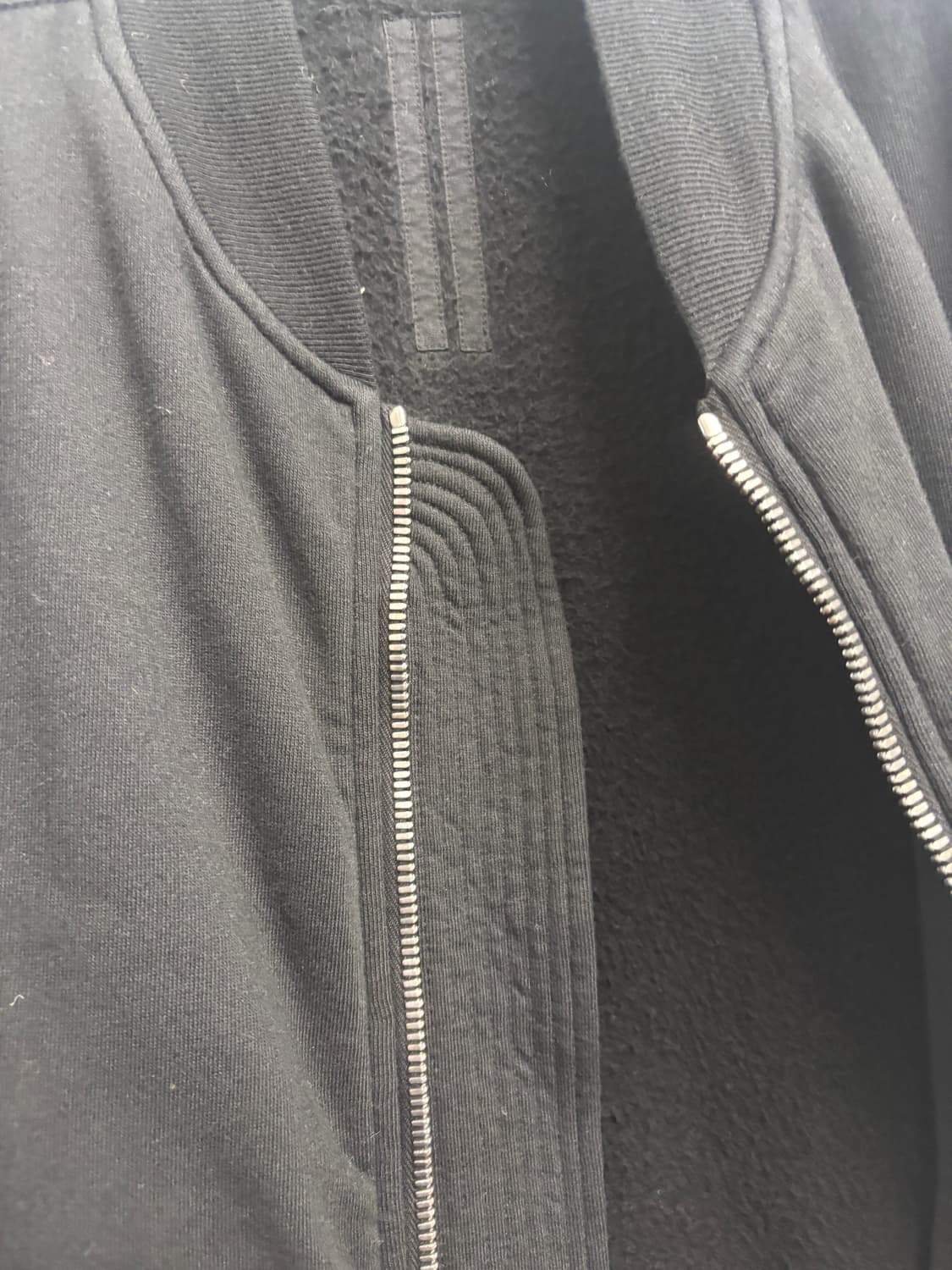 릭오웬스 다크쉐도우 롱 짚업 가디건  상품이미지3