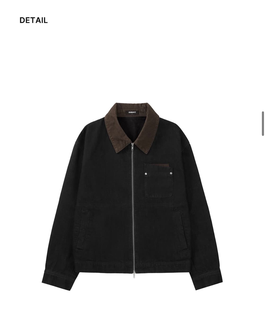 (새상품)(L) 아워데이즈 필드 워크 자켓 [BLACK] 판매 상품이미지9