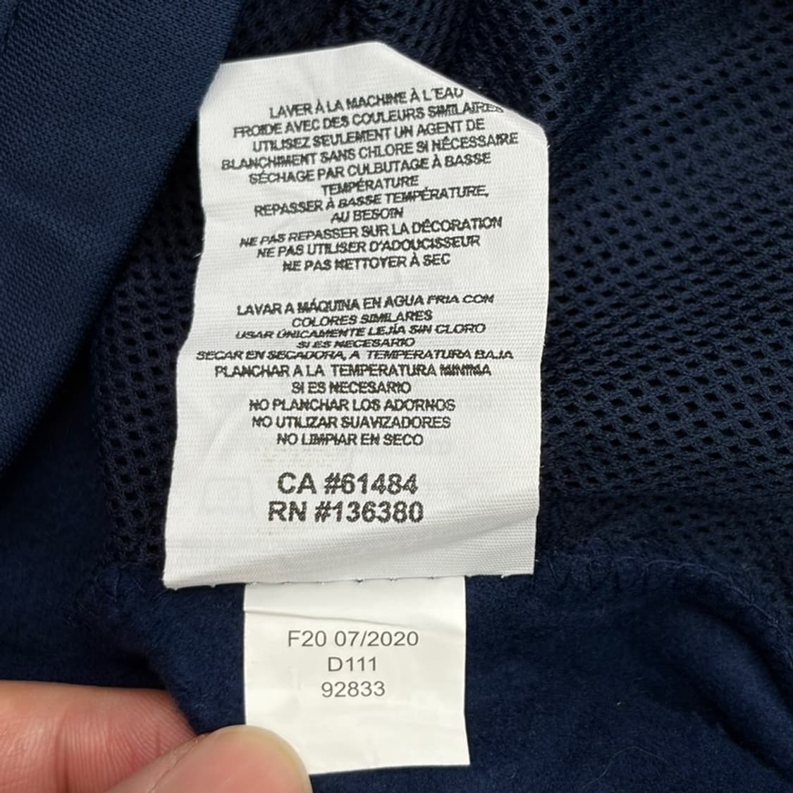 TEAM APPAREL 뉴잉글랜드 패트리어츠 NFL 트랙자켓 M 상품이미지6