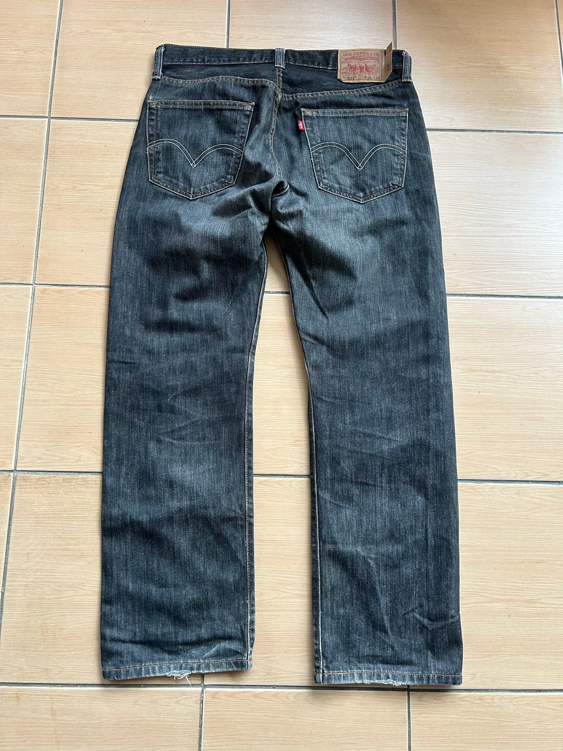 00’s Levi’s 501 Black jean 34in 상품이미지4