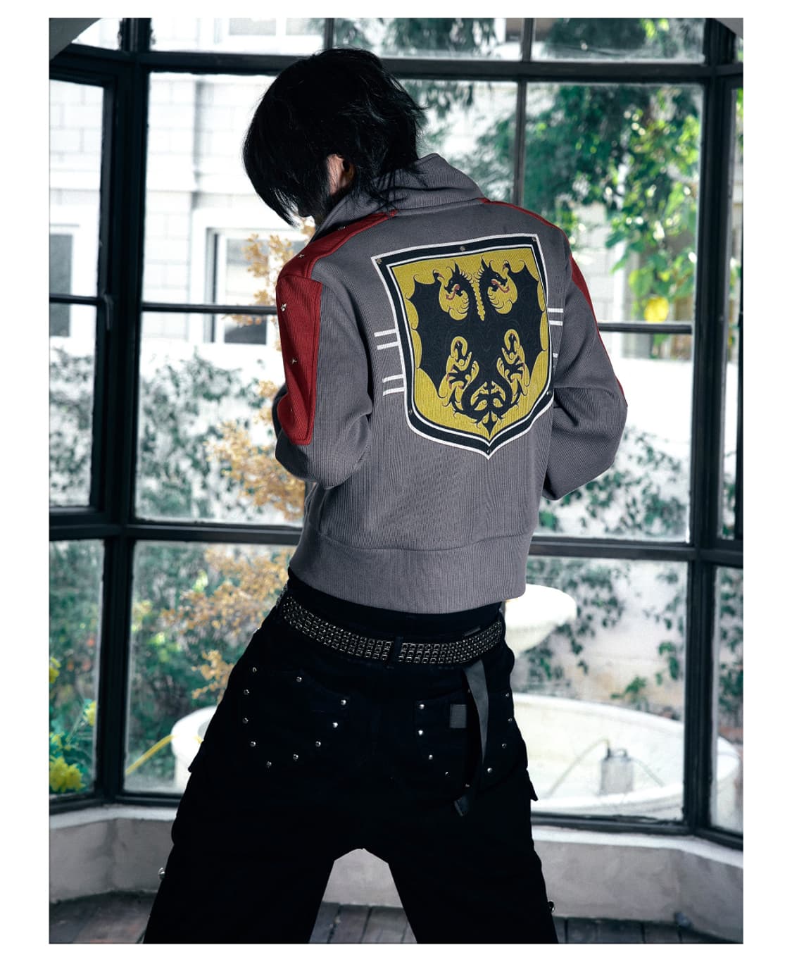 b.access Ember Wing Emblem Zip Jacket 상품이미지2