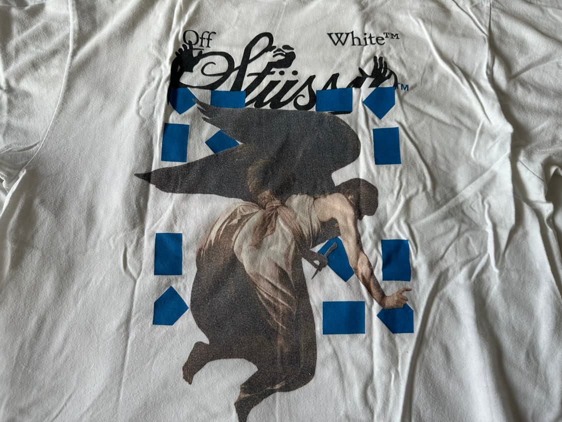 Stussy X Off-white 40 WT t-shirt XL 상품이미지3