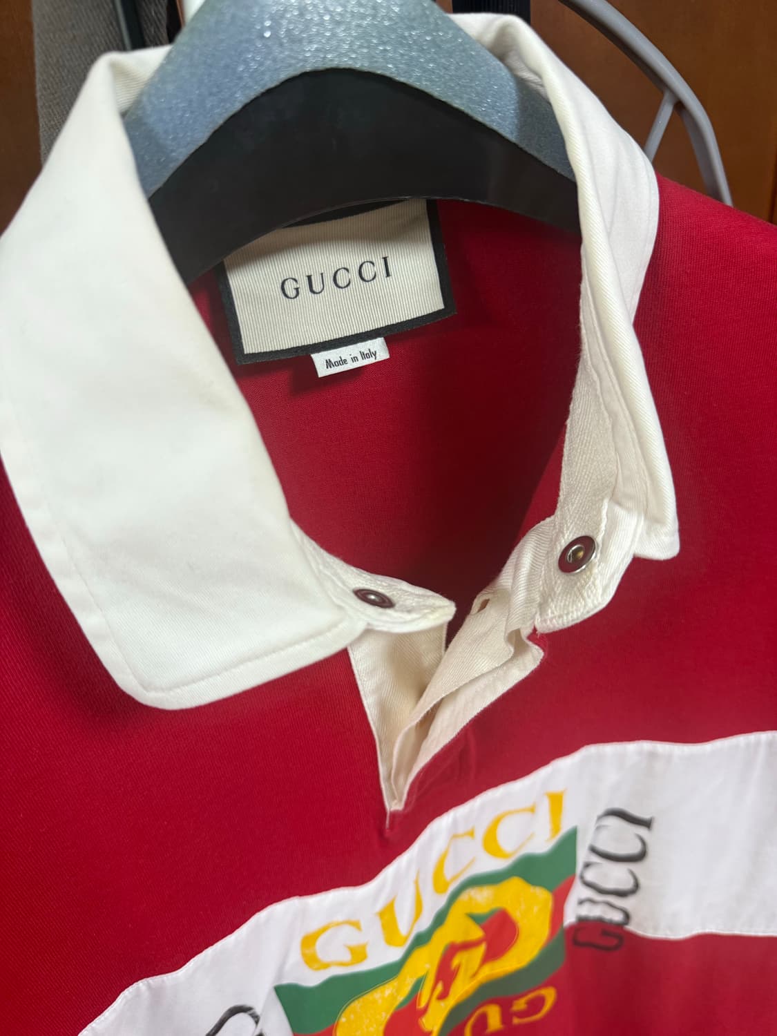 [m] 구찌 럭비 폴로 롱슬리브 상품이미지2