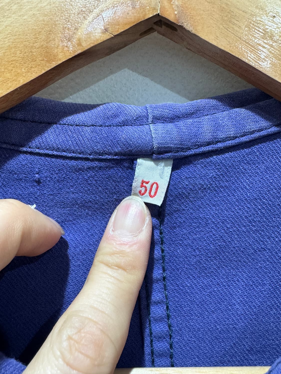 빈티지 코튼 프렌치 워크 자켓 상품이미지4