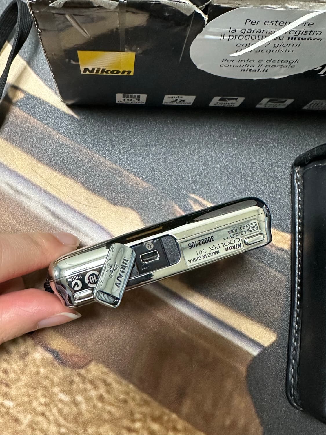 쿨픽스 s01 실버 풀박스 상품이미지3