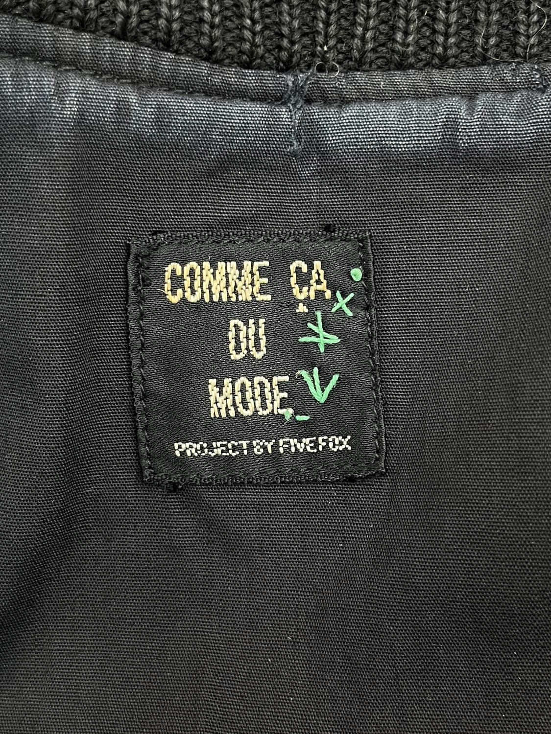 Comme Ca Du Mode 백 로고 바시티 자켓 상품이미지7