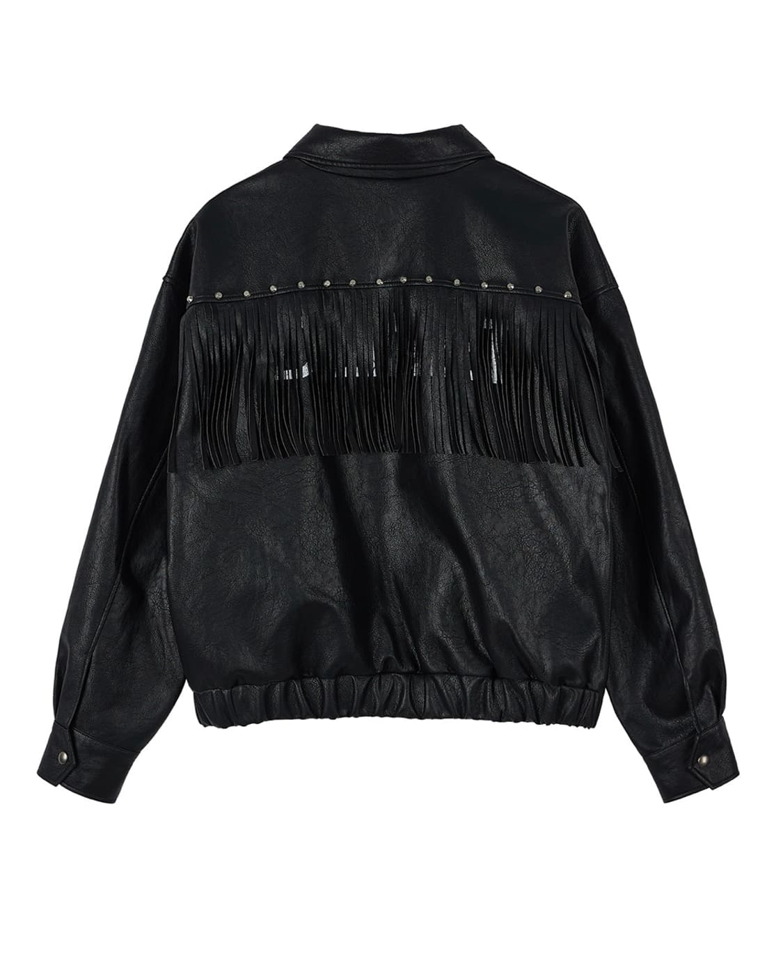 다이닛 FRINGE CURTAIN LEATHER JACKET 상품이미지5