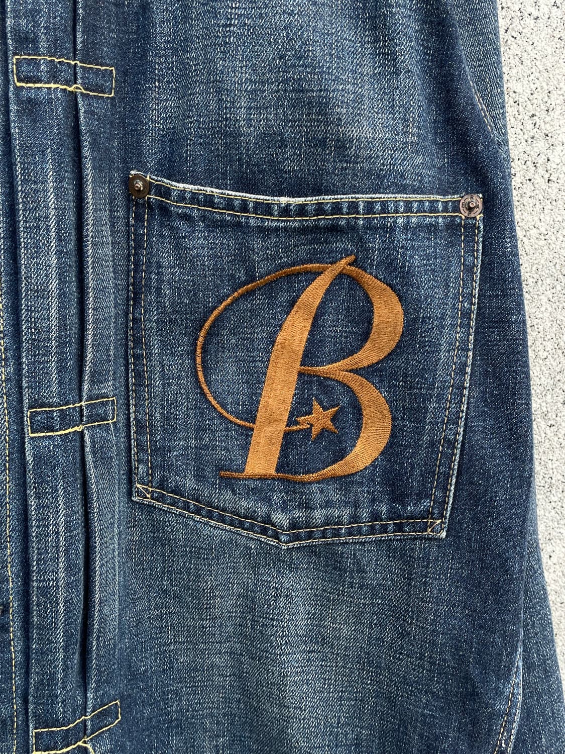 베이프og 1세대 트러커 자켓 (L) 상품이미지4