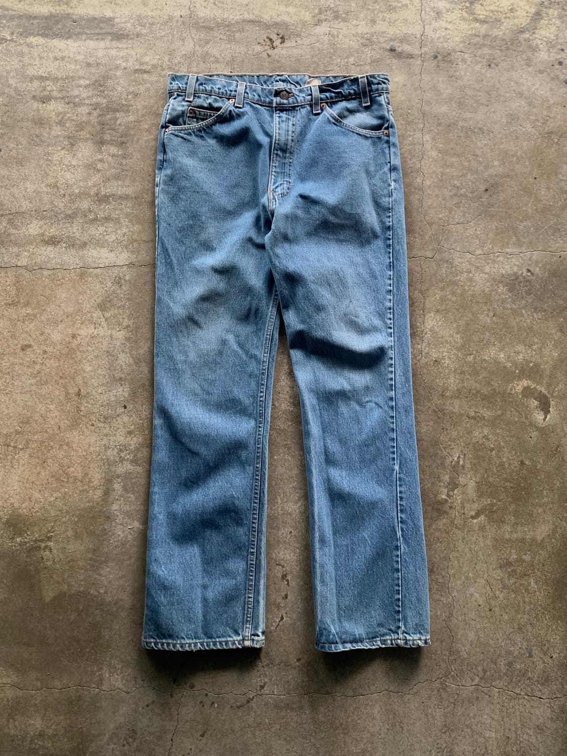 90s 리바이스 517 오렌지탭 데님 팬츠 36X33 상품이미지1