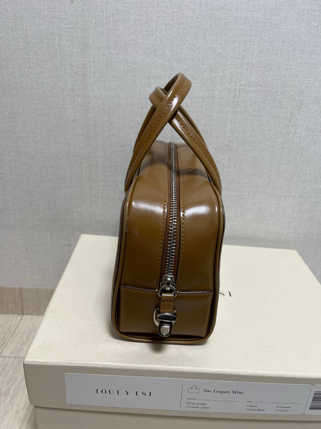 투티에 로케백 카멜 스몰 상품이미지6