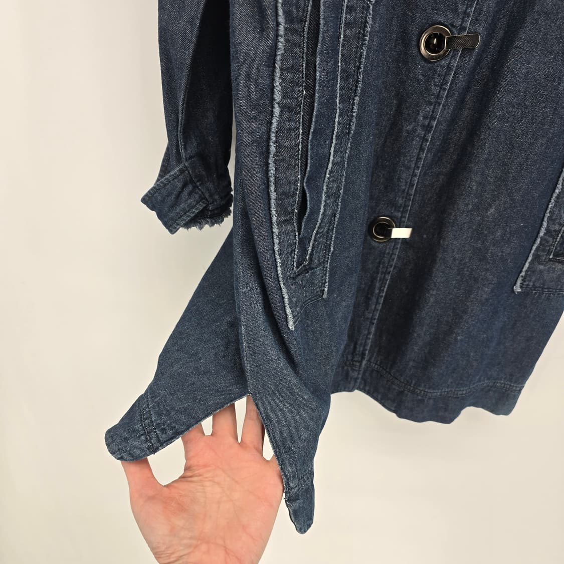 데님 롱 코트 / 빈티지 데님코트 상품이미지9