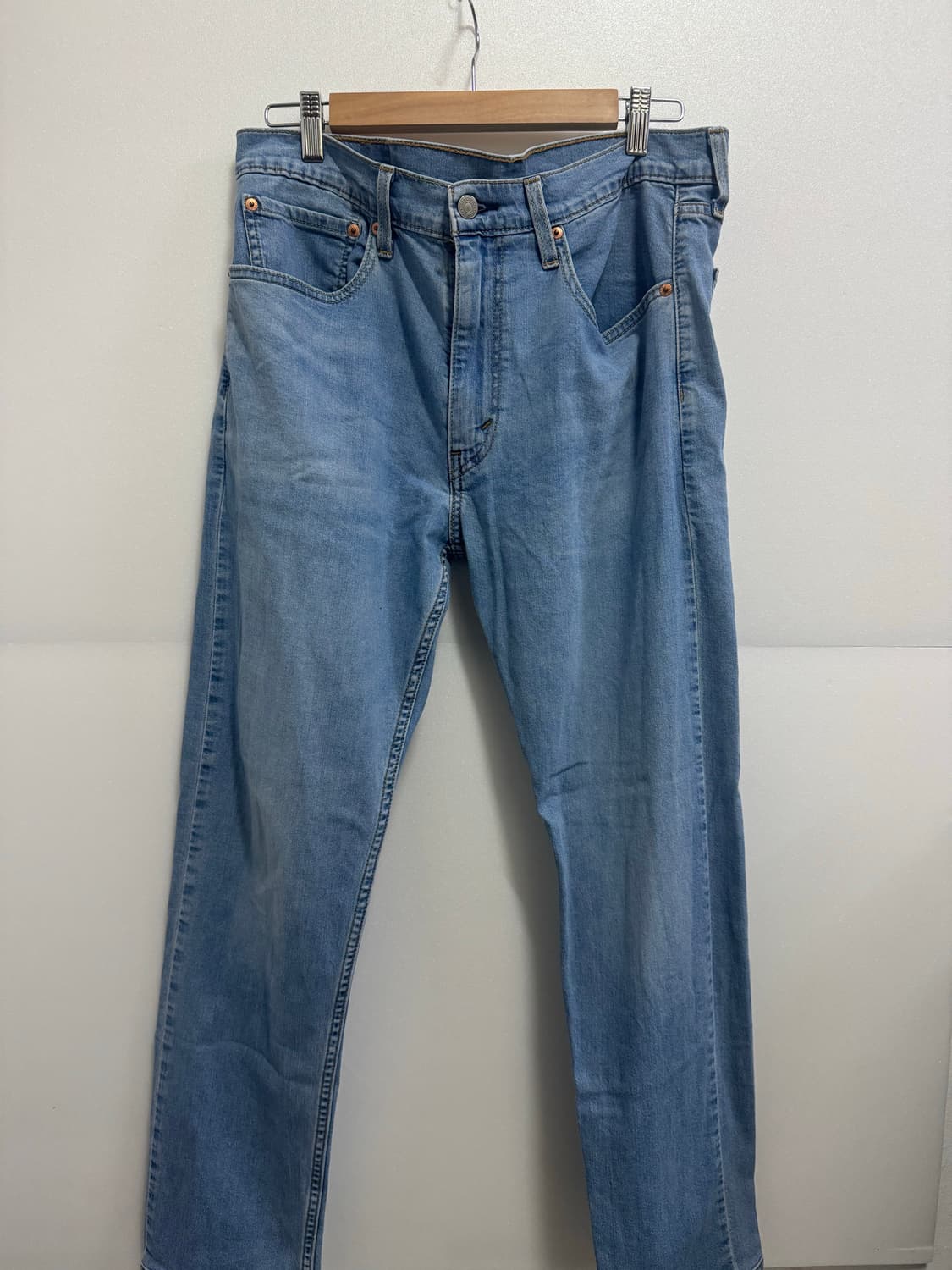 리바이스 502 청바지 W34 L32 라이트 블루 상품이미지1