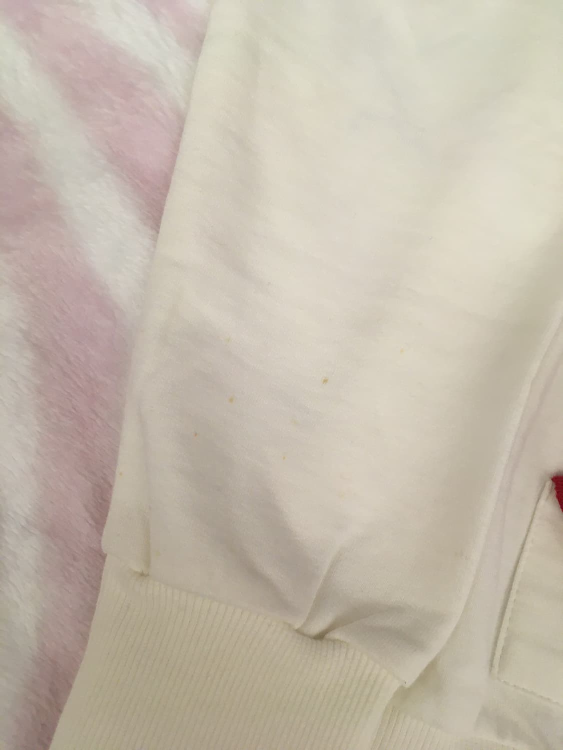 타탄체크 빅리본 폼폼이 후드집업 레드 캐캐체 갸루 레터링 트랄라라 상품이미지7
