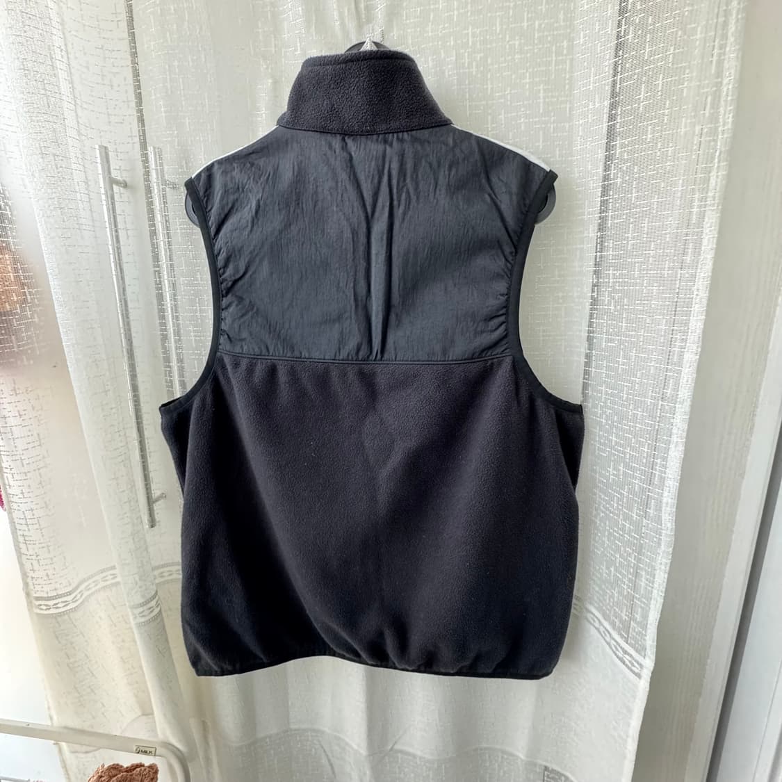 아디다스 삼선 후리스 집업 조끼 L 귀여워요 상품이미지3