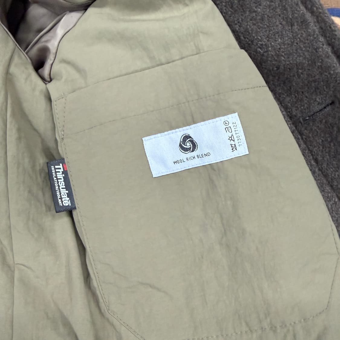 (1)어나더 오피스 Another offiece 울 발마칸 코트 상품이미지4