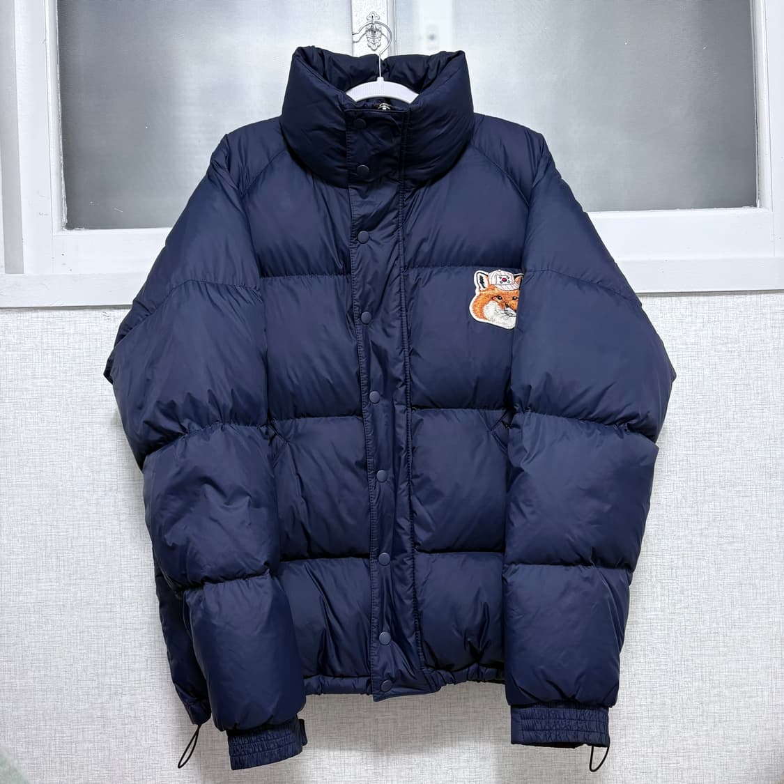 메종키츠네 국뽕패딩 네이비 M 상품이미지1