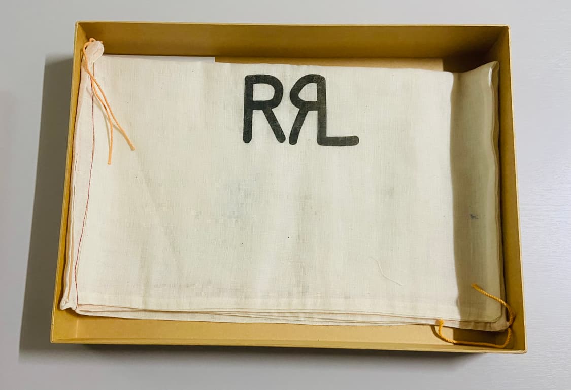 rrl 더블알엘 기프트 박스, 포장 박스 + 쇼핑백 + 파우치 상품이미지3