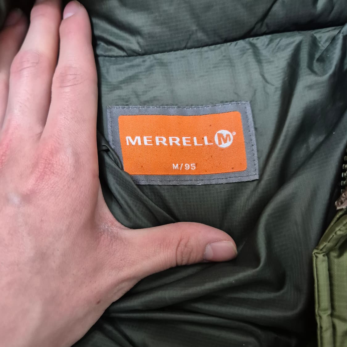 머렐 구스다운 후드 패딩 점퍼 M(95) 상품이미지6